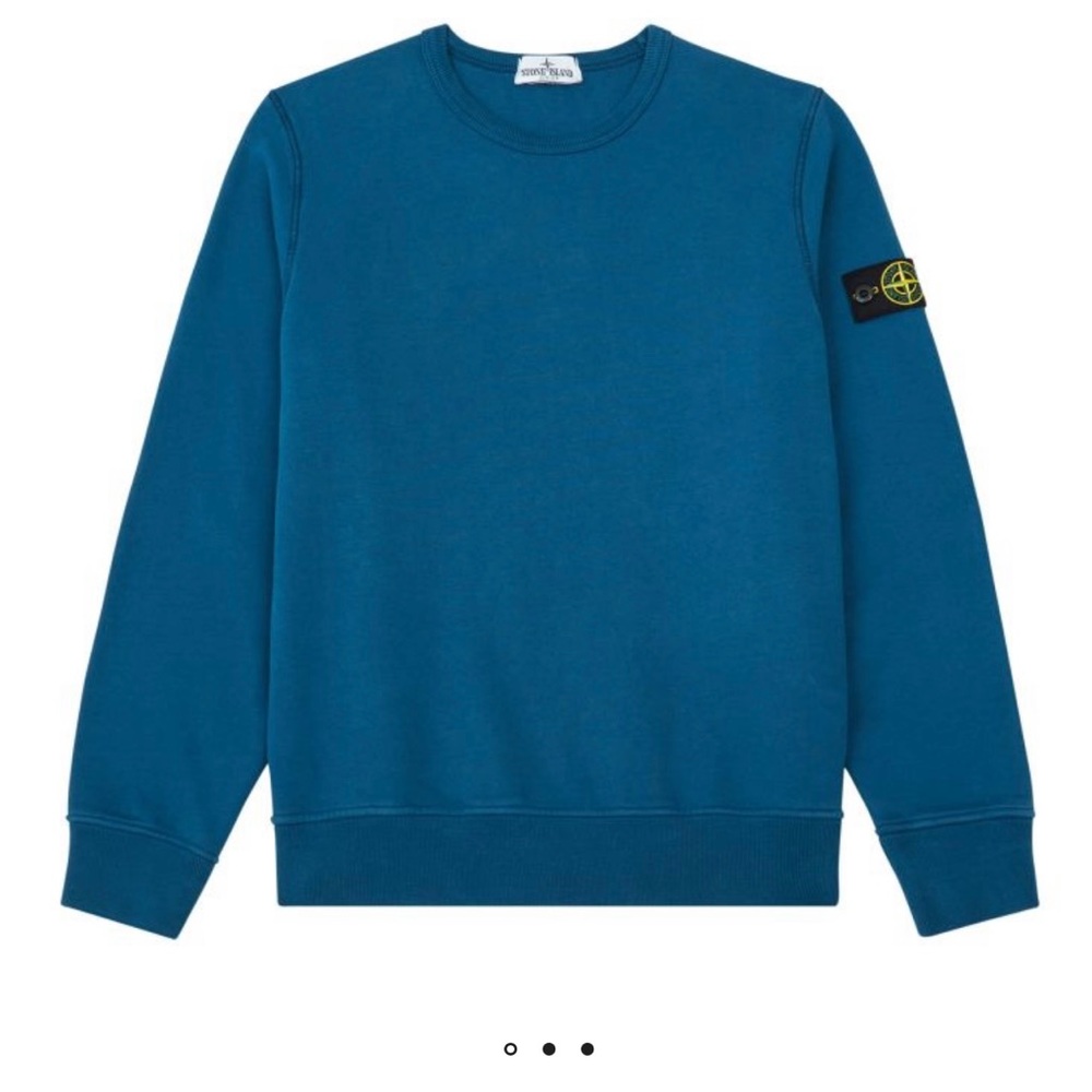 Stone Island Logo Patch Crew Neck - XL